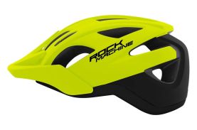 Casca Rock Machine Trail Pro negru/verde fluo M-L (58-61 cm)