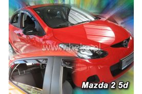 Paravanturi Heko Compatibile MAZDA 2 II Facelift 2009-2014 Hatchback - fata si spate