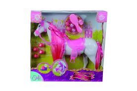 Steffi love calutul cu coama roz al printeselor