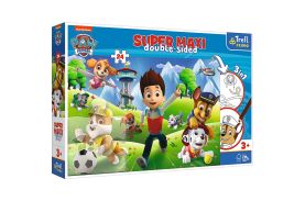 Puzzle trefl primo  24 super maxi patrula catelusilor aventura catelusilor