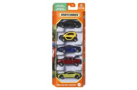 Matchbox set 5 masinute metalice mbx electric drivers scara 1:64
