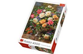 Puzzle trefl 4000 flori pentru regina elisabeta