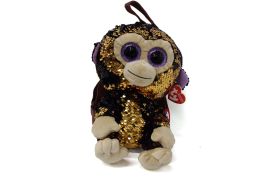 Rucsac de plus ty cu paiete maimuta coconut