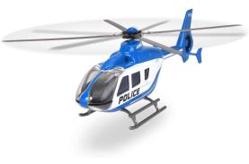 Elicopter din metal airbus ec 135 albastru