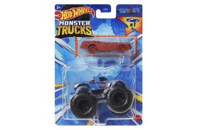 Hot wheels monster truck si masinuta metalica race ace