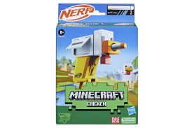 Nerf blaster minecraft microshots chicken