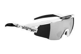 Ochelari Force Everest alb/negru lentila negru laser