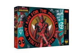 Puzzle trefl 1000 premium plus marvel deadpool si wolverine