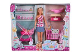 Steffi love papusa steffi cu bebelus