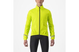 Jacheta de ploaie Castelli Emergency 2 Rain Galben Fluo L