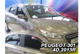 Paravanturi Heko Compatibile PEUGEOT 301 2013-Prezent Sedan - fata si spate