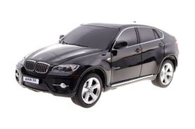 Masina cu telecomanda bmw x6 negru cu scara 1 la 24