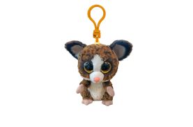 Plus breloc ty 8.5cm boos pui de tufis maro