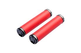 Mansoane silicon Reverse Seismic-Ergo O34mm, Lock On, 145mm, Rosu/Negru