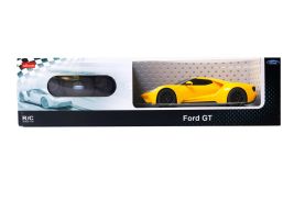 Masina cu telecomanda ford gt galben scara 1 la 24