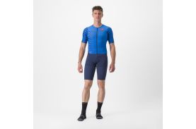 Costum de triatlon cu maneca scurta Castelli PR 2 Speed Albastru/Bleumarin M