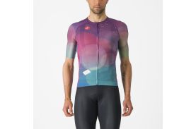 Tricou cu maneca scurta Castelli R-A/D Mov Multicolor XXXL