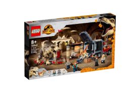 Lego jurassic world evadarea dinozaurilor t rex si atrociraptor 76948