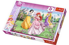 Puzzle trefl 24 maxi printesele la fantana