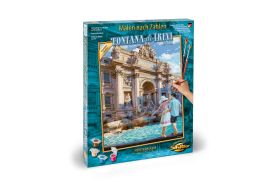 Kit pictura pe numere schipper roma fontana di trevi