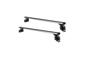 Sistem Bare transversale Green Valley RAPIDO aluminiu pentru OPEL Corsa B, 3 usi Hatchback, model 1993-2000, Sistem cu prindere in puncte fixe