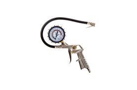 Pistol pneumatic de umflat cu manometru, presiune maximă 12 BAR, conexiune 1/4" Carguard