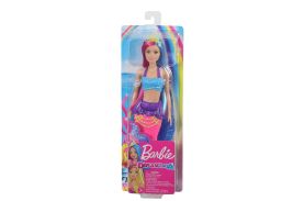 Barbie papusa sirena cu coronita verde