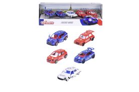 Majorette french touch set 5 masinute metalice scara 1:64