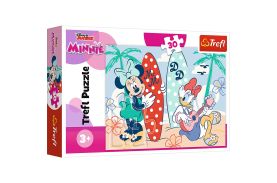 Puzzle trefl 30 minnie minnie la plaja