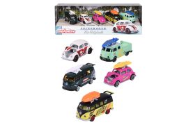 Majorette set 5 masinute din metal volkswagen 7.5cm