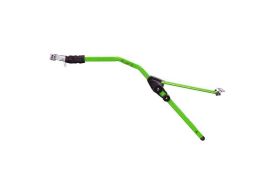 Accesoriu pentru atasarea bicicletei copilului in spatele bicicletei adultului Peruzzo Trail Angel, Verde