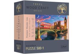 Puzzle trefl din lemn 500+1 obictivele turistice din londra