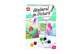 Atelier de pictura aquarelle fundul marii