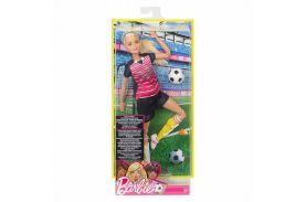 Barbie papusa jucatoare de fotbal
