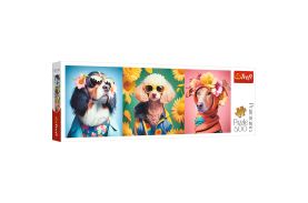 Puzzle trefl 500 panorama saptamana modei cateilor