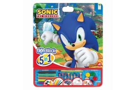 Sonic the hedgehog set pentru desen giga block 5 in 1