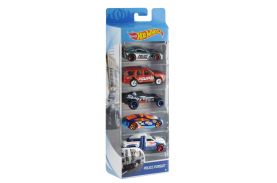 Set 5 masini hot wheels police pursuit