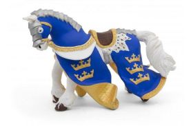 Papo figurina calul regelui arthur albastru