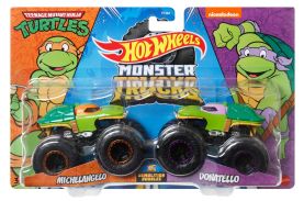 Monster truck set 2 masini scara 1 la 64 michelangelo si donatello