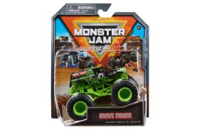Monster jam masinuta metalica grave digger scara 1 la 64 - 6044941_20141160