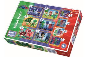 Puzzle trefl 10in1 curajosii eroi in pijamale