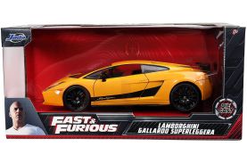 Fast and fourious lamborghini gallardo scara 1:24