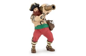 Papo figurina pirat cu tun