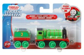 Thomas locomotiva cu vagon push along henry