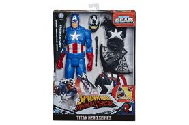 Figurina max venom capitan america