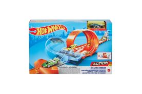 Hot wheels circuit rapid cu lansator pentru cascadorii si masinuta exclusiva