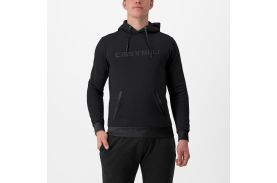 Hanorac Castelli Logo Negru XXL