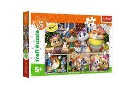 Puzzle trefl 100 44 pisici prietenii