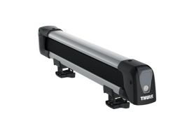 Suport 4 perechi schiuri Thule SnowPack 7324 gri cu prindere pe bare transversale aluminiu cu profil T
