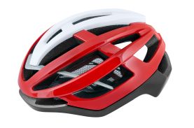 Casca Force Lynx Negru/Rosu/Alb S-M (55-59 cm)
